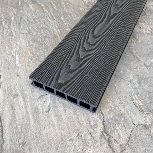 Террасная доска ДПК Latitudo, Euro 3D, Графит купить в Владимире