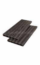 Доска для грядки из ДПК SaveWood, SW Rumex, Темно-коричневый