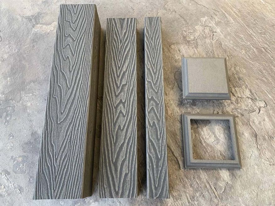 Балясина для ограждений из ДПК EasyDecking, Wood-X, Серый купить в Владимире