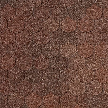 Гибкая черепица Tegola ASSISI terracotta 420 купить в Владимире