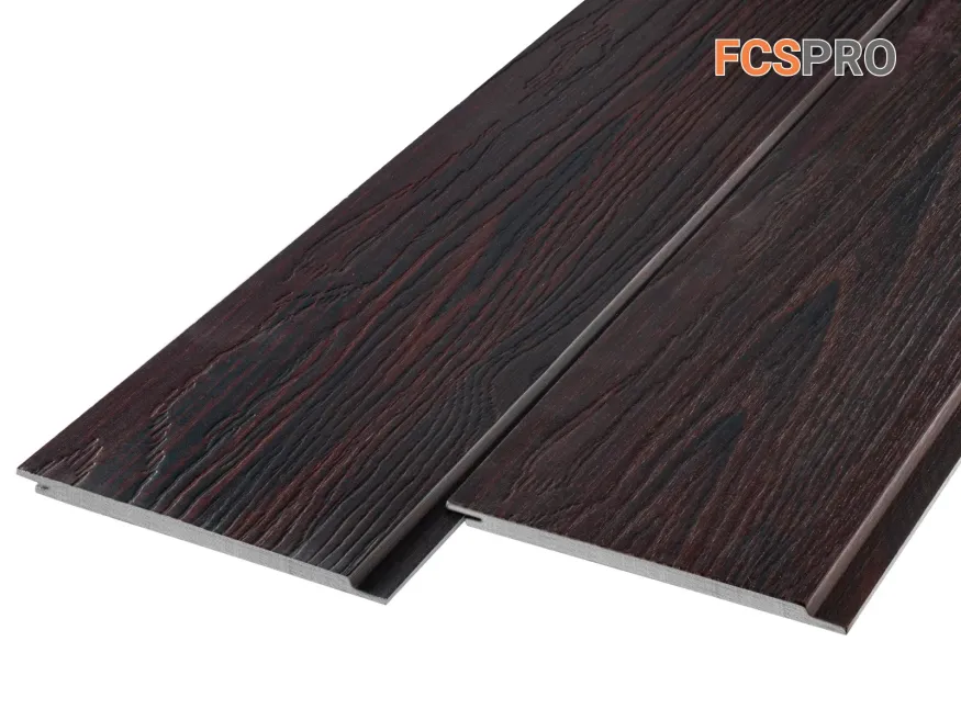 Фиброцементная панель FCSPRO Decor Wood Click Обожженное дерево купить в Владимире