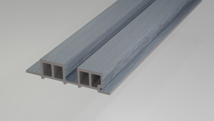 Реечная панель Woodwex, Lines, Light gray купить в Владимире