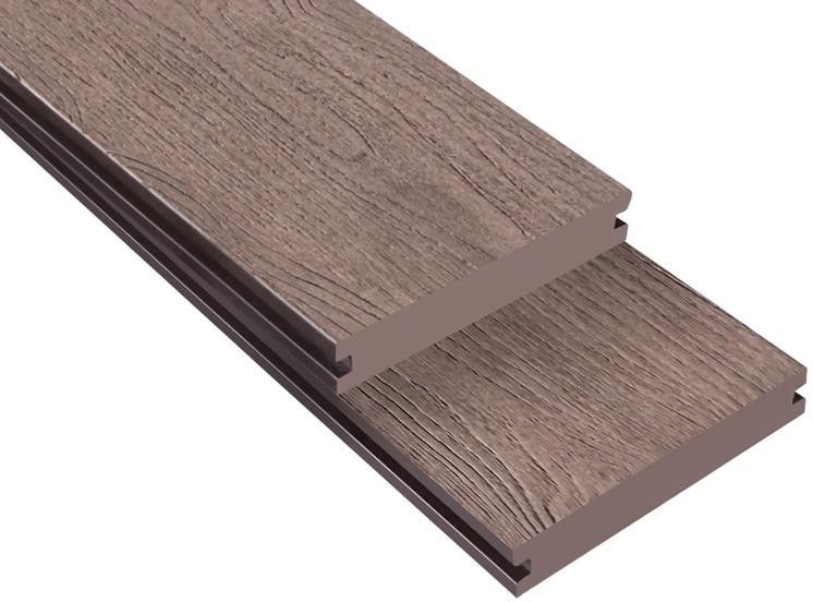 Террасная доска ДПК Outdoor 3D полнотелая NEVADA/CALIFORNIA BROWN коричневый микс. купить в Владимире