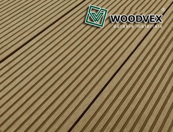 Террасная доска WOODVEX Select из ДПК цвета Кофе купить в Владимире