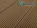 Террасная доска WOODVEX Select из ДПК темно-коричневого цвета купить в Владимире