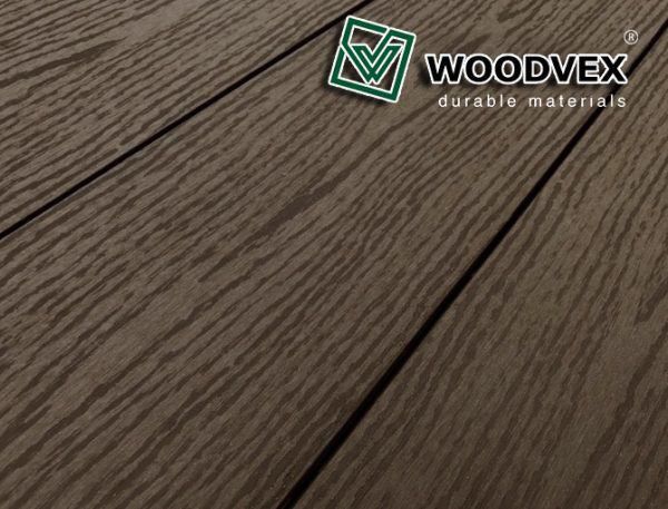 Террасная доска из ДПК WOODVEX Select в цвете Венге купить в Владимире